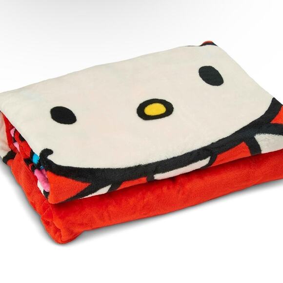NIB - Hello Kitty - Silk Touch Comfy Blanket With Sleeves - Picture 7 of 7
